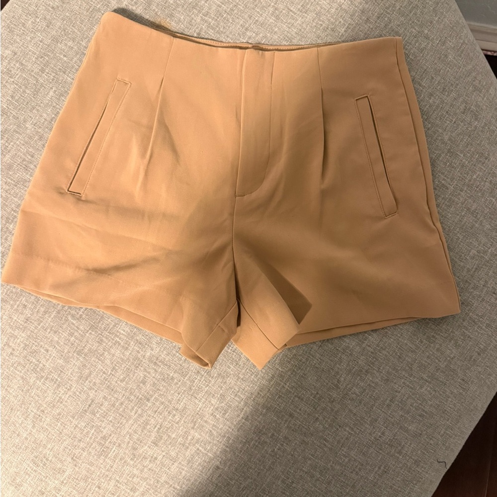 a new day High Waist Tan Women's Shorts